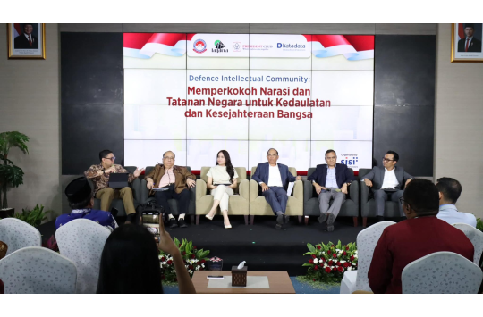 Forum Dialog Publik "arrative and Legal Warfare (NLW), di Jakarta Rabu (24/9/2025)